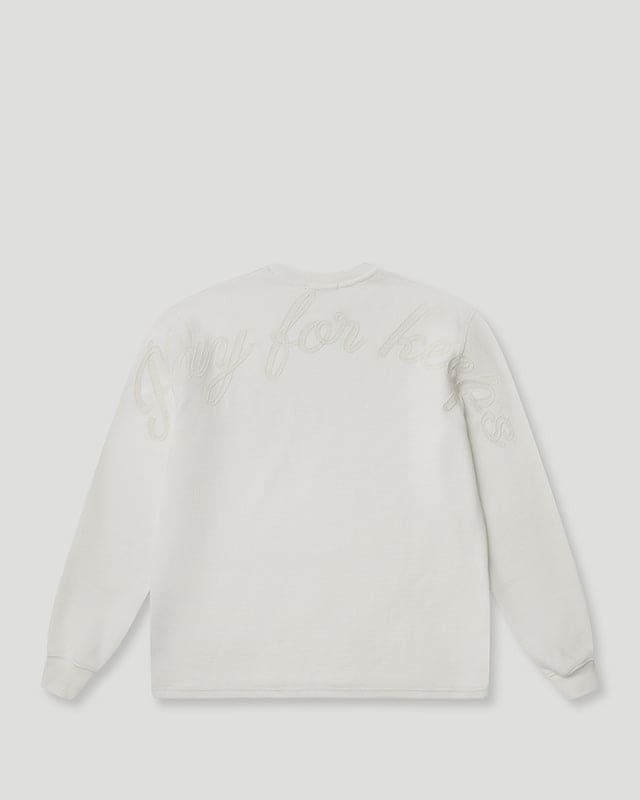 PFK Waffle Longsleeve T-Shirt White