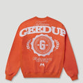Team Geedup Crewneck Orange/White1
