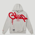 Handstyle G Hoodie Light Grey/Red1