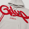 Handstyle G Hoodie Light Grey/Red3