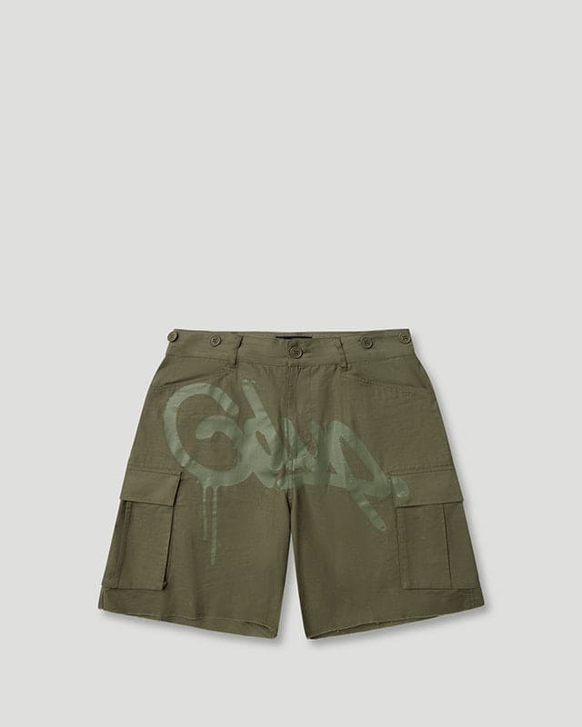 Handstyle Cargo Short Olive Tonal