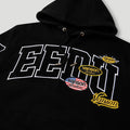 Team Logo x Vanson Hoodie Black3