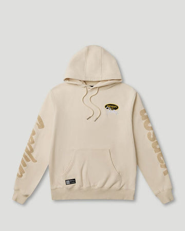 Script Logo x Vanson Hoodie Cream