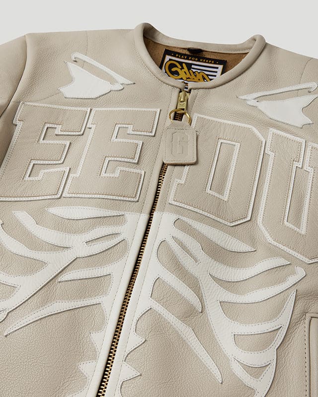 Geedup x Vanson Bones Jacket Bone/White