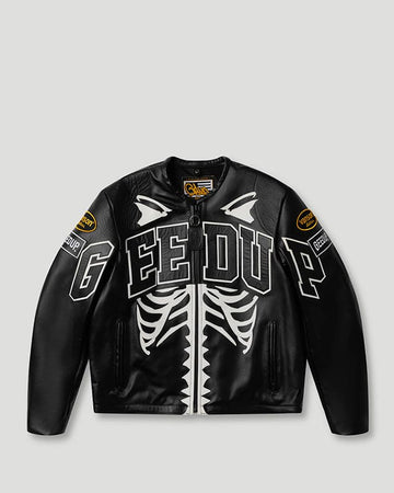 Geedup x Vanson Bones Jacket Black/White