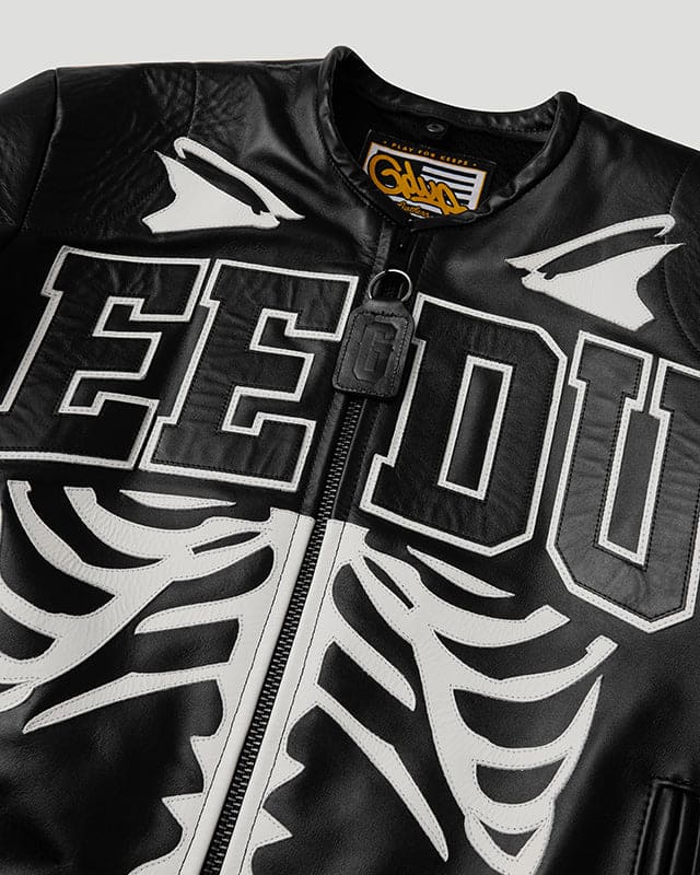 Geedup x Vanson Bones Jacket Black/White