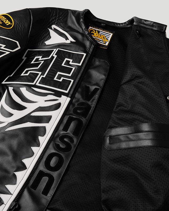 Geedup x Vanson Bones Jacket Black/White
