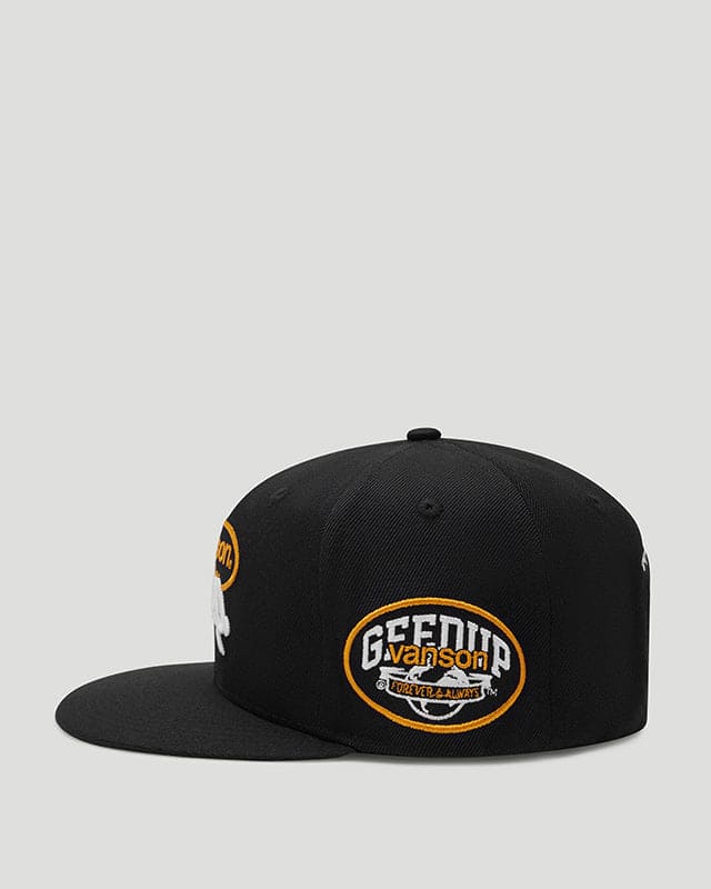 Geedup x Vanson Hat Black