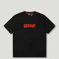 PFK Cursive T-Shirt Black/Red2