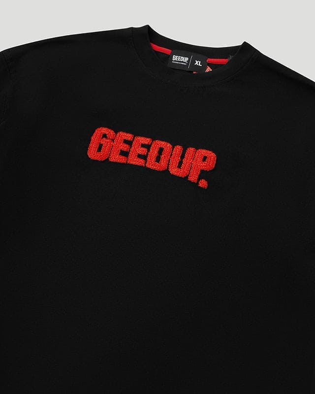 PFK Cursive T-Shirt Black/Red