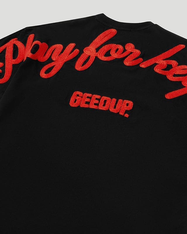PFK Cursive T-Shirt Black/Red