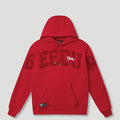 Team Logo/Handstyle Hoodie Tonal Red1