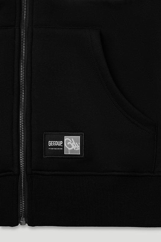 G.D.U.P Zip Hoodie Black/Cool Blue