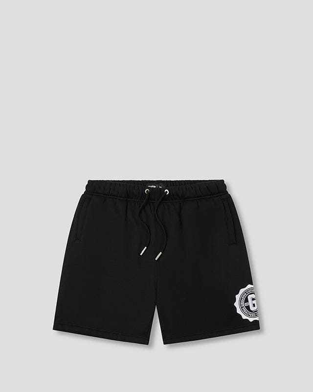 G Stamp Fleece Shorts Black