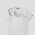 Handstyle Halftone T-Shirt White/Grey1