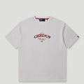 Team Geedup T-Shirt Ice Grey/Red2