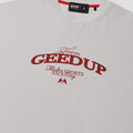 Team Geedup T-Shirt Ice Grey/Red3