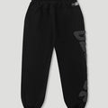 Team Logo Cursive Trackpant Black/Grey2