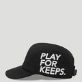 PFK 5 Panel Hat Black/White2
