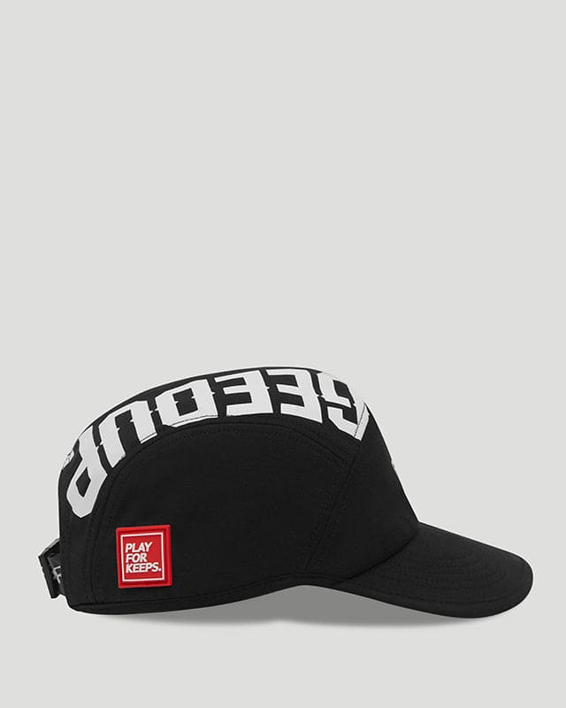 PFK 5 Panel Hat Black/White