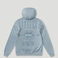PFK Company Hoodie Ice Blue Tonal1