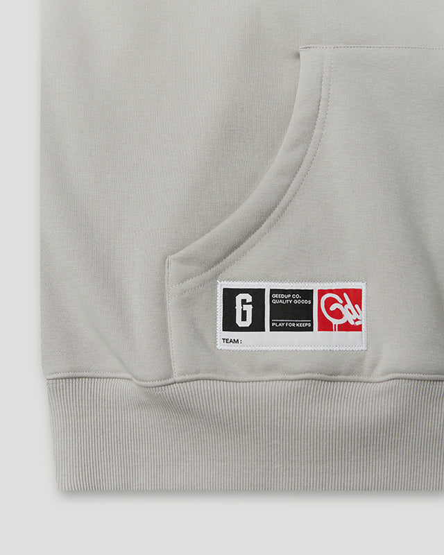 PFK Company Hoodie Tonal Nardo Grey