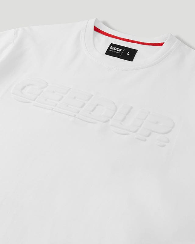 Sportsman Emboss T-Shirt White