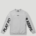 Play For Keeps Crewneck Grey/Black1