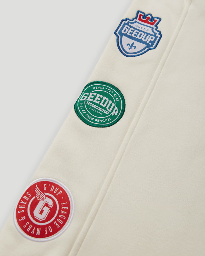 Sportsman Badges Trackpants Light Cream