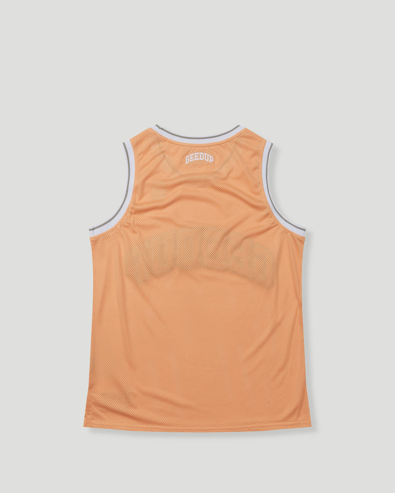Team Logo B-Ball Jersey Peach