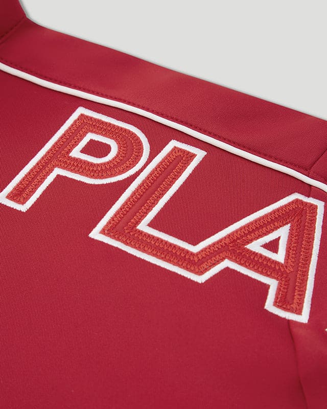 Play For Keeps Qtr Zip Red/White