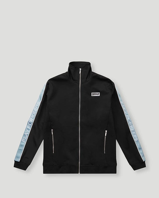 Core PFK Tracksuit Black/Blue (Full Set)