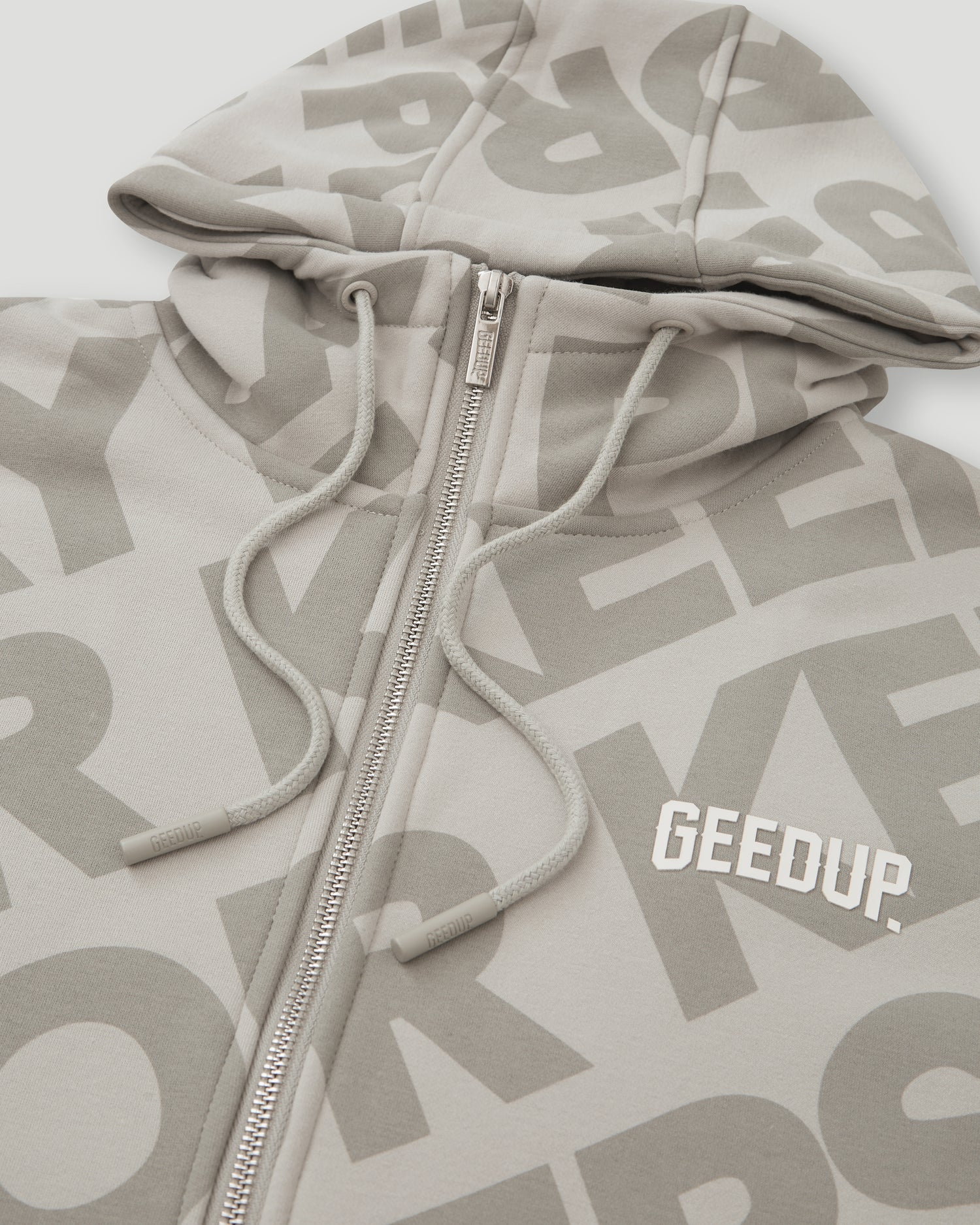 PFK Monogram Zip Jacket Concrete