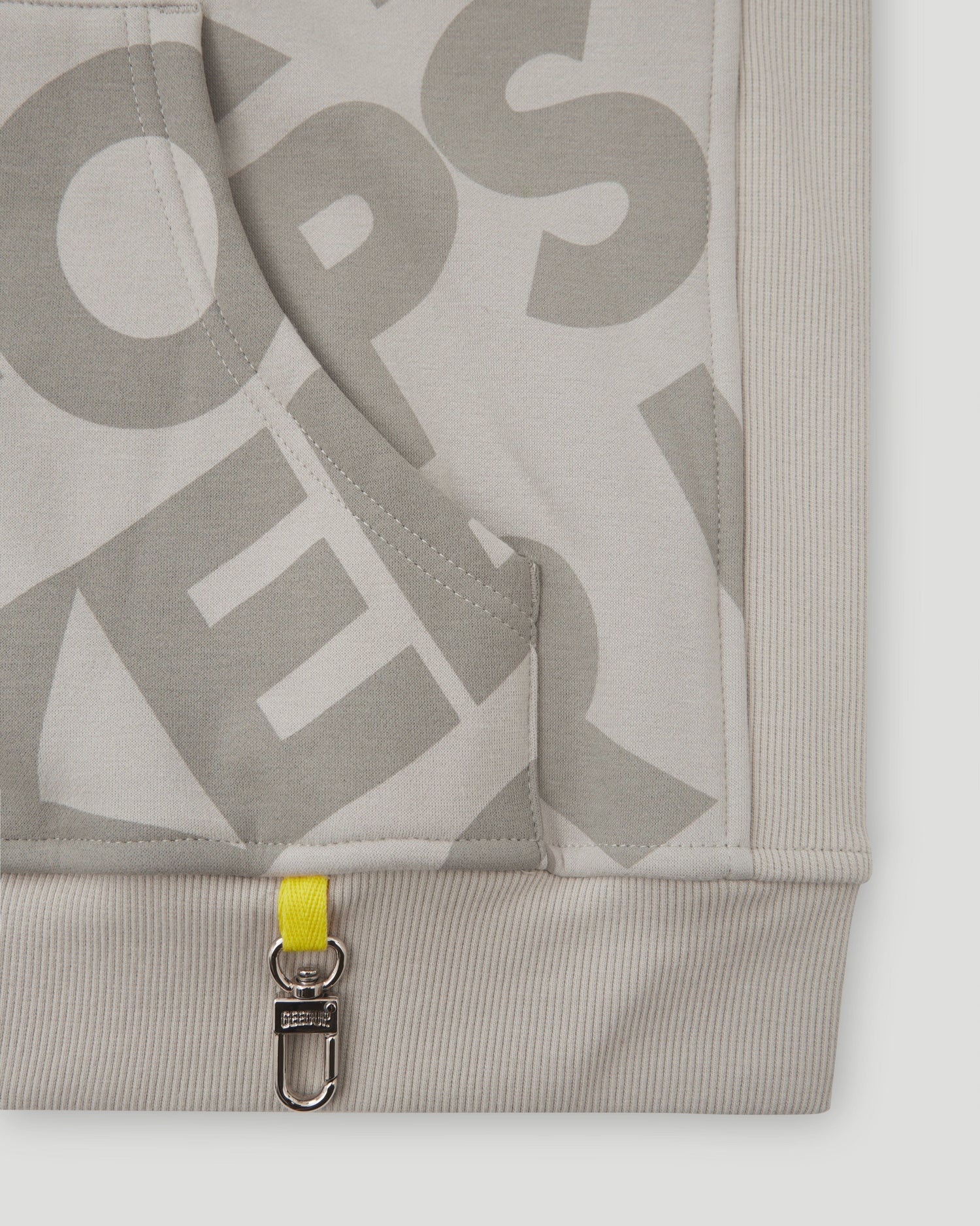 PFK Monogram Zip Jacket Concrete