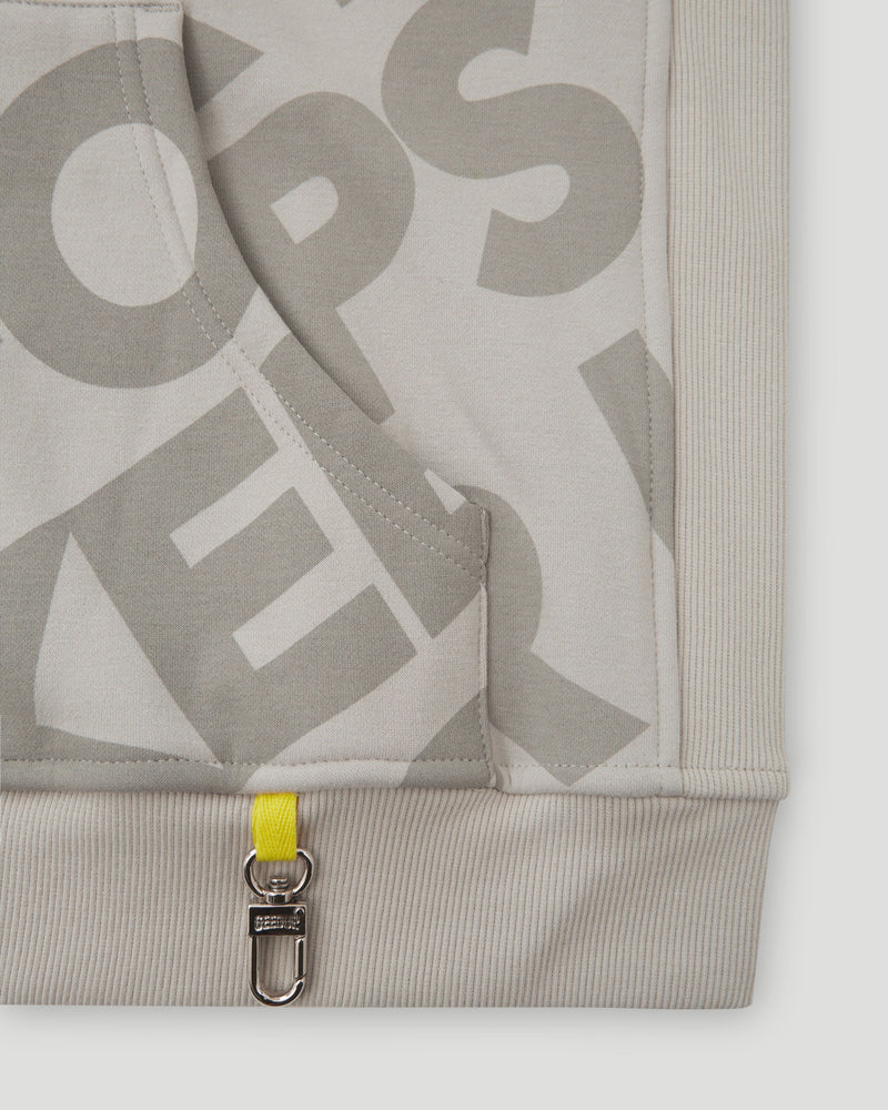 PFK Monogram Zip Jacket Concrete