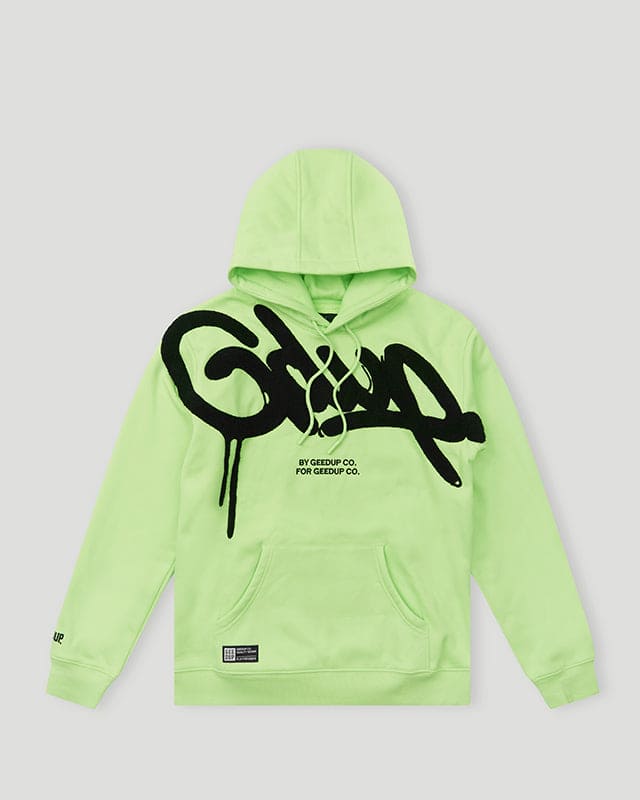 Handstyle Hoody Pastel Green/Black