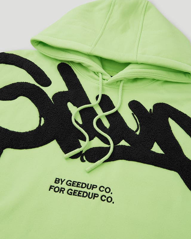 Handstyle Hoody Pastel Green/Black