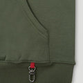 O/S Emblem Emboss Hoody Military Green4