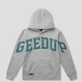Team Logo Hoody Grey/Aqua Green1
