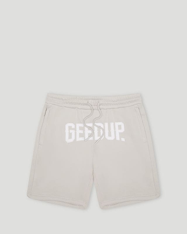 Geedup Cities Shorts Grey/White – Geedup Co.