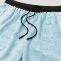 Emboss Mesh Shorts Cool Blue3