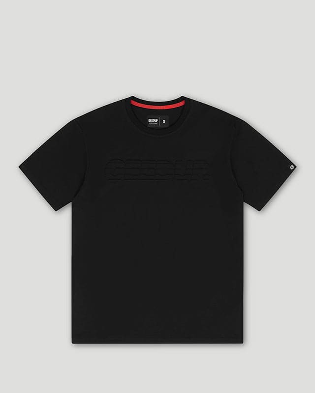 Sportsman Emboss T-Shirt Black