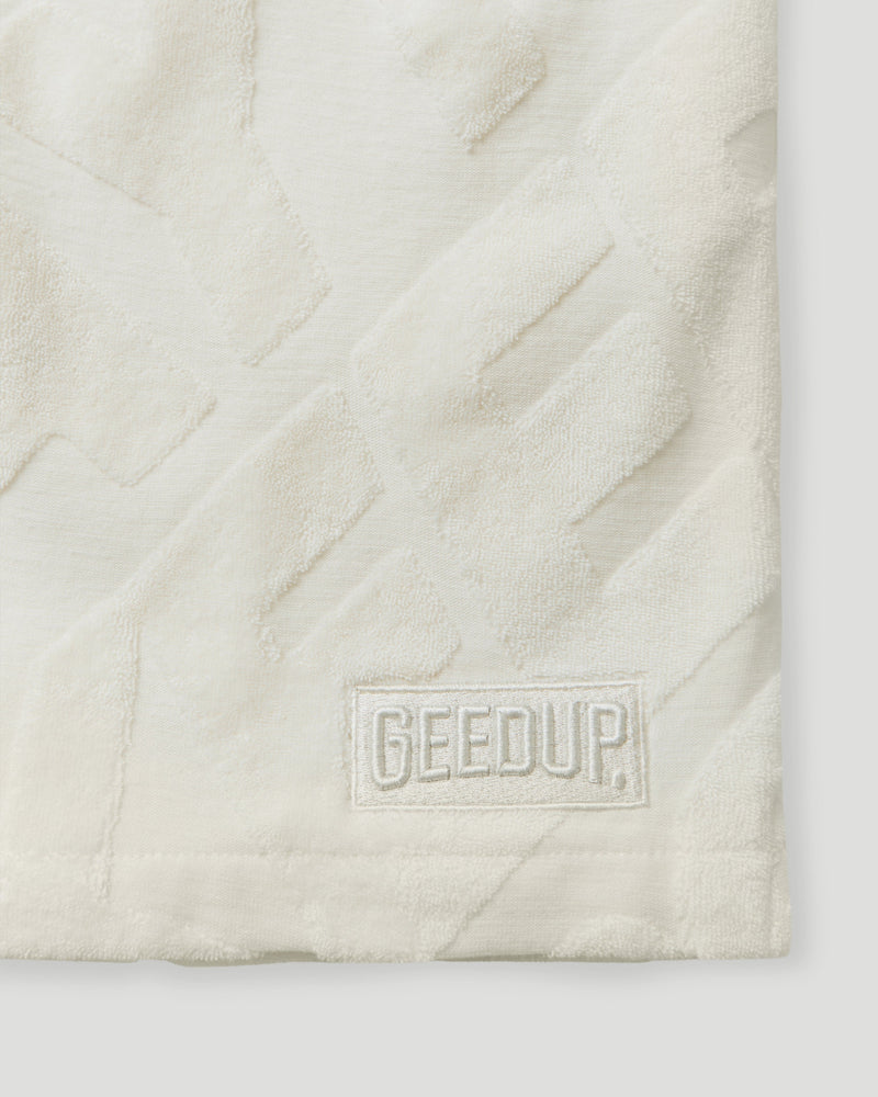 PFK Monogram Shorts Cream 