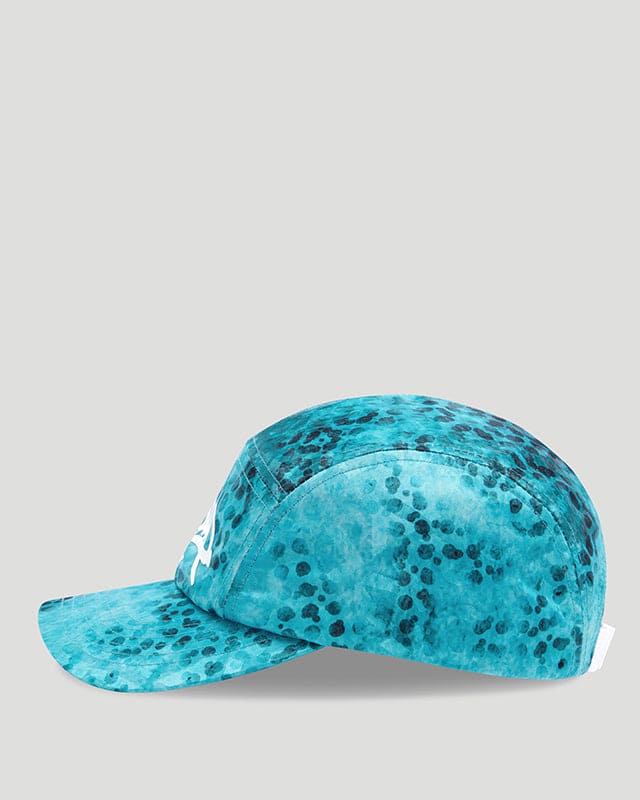 PFK Sublimated 5 Panel Hat Teal