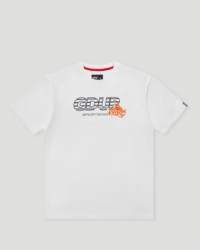Sportsman PFK T-Shirt White/Orange