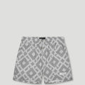 G Monogram Swim Shorts Grey1