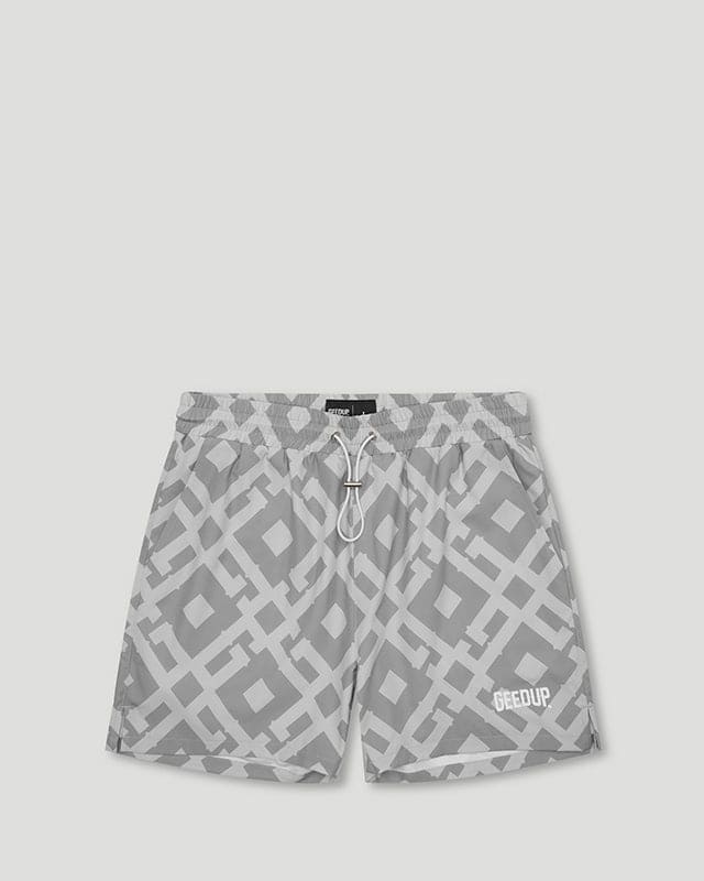G Monogram Swim Shorts Grey