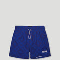 G Monogram Swim Shorts Royal Blue1