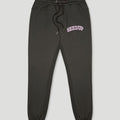 Team Logo Trackpants Charcoal/Dusty Pink1
