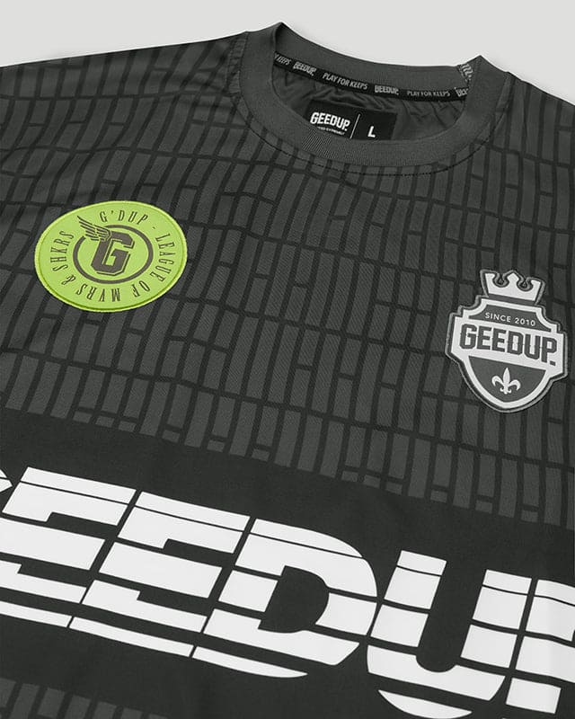 Sportsman Jersey Charcoal/Hyper Green